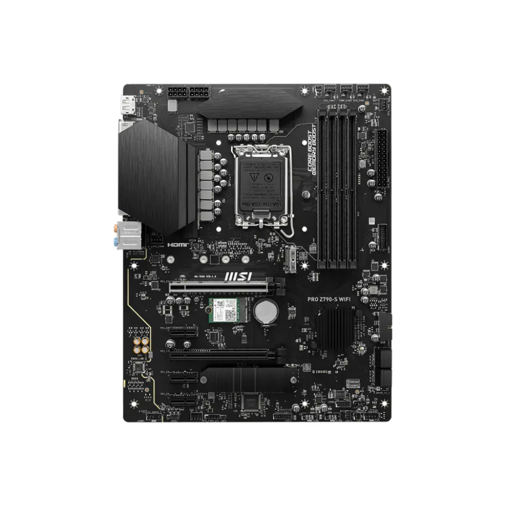 MSI PRO Z790-S WIFI DDR5 Motherboard For Intel 12th | 13th| 14th Gen view 2